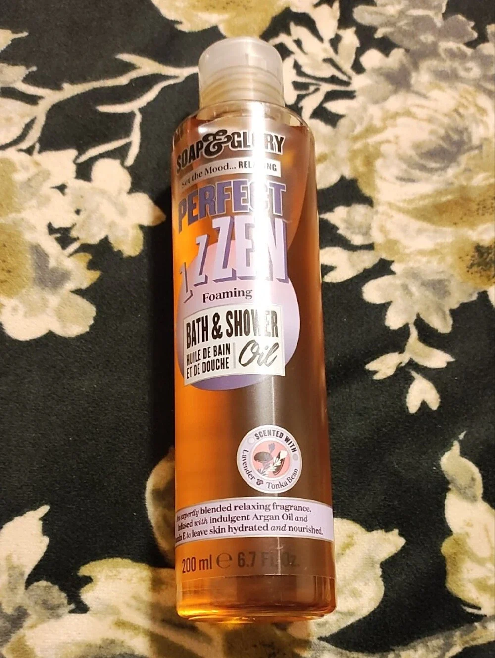 Soap & Glory Perfect 17 Zen Foaming Bath & Shower Oil - Orange with Gold Label